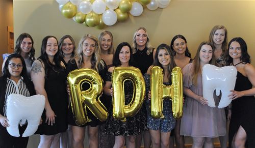 Dental Hygiene Graduates Honored at Pinning Ceremony